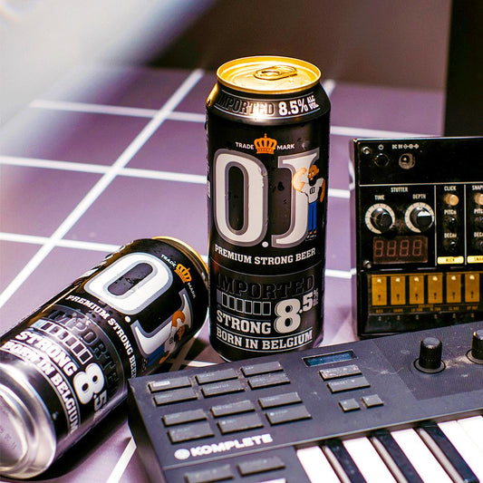 O.J. 8.5% Strong Beer 500ml Can-O.J. Beer