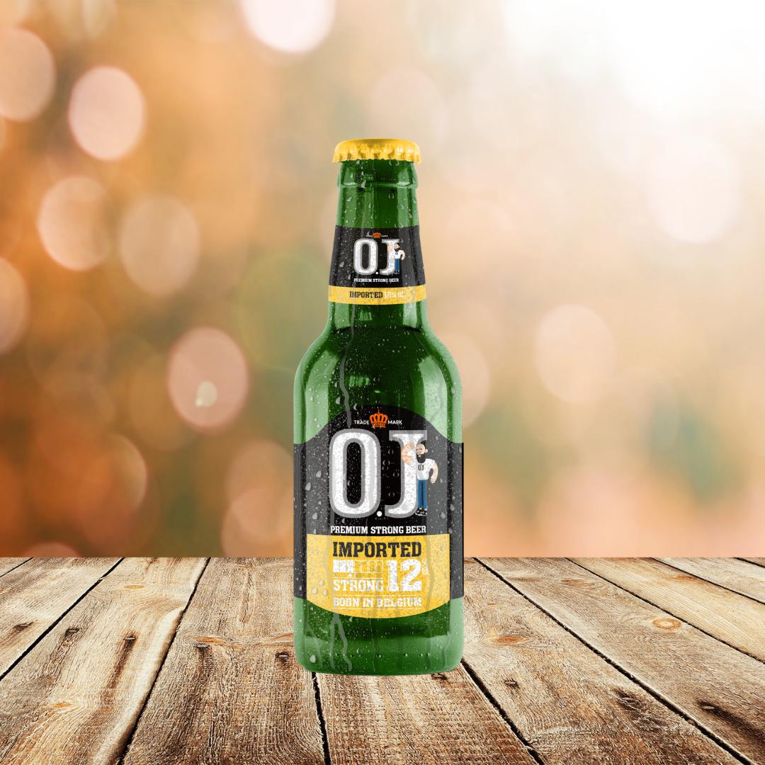 O.J. 12% Strong Beer 250ml Bottle-O.J. Beer