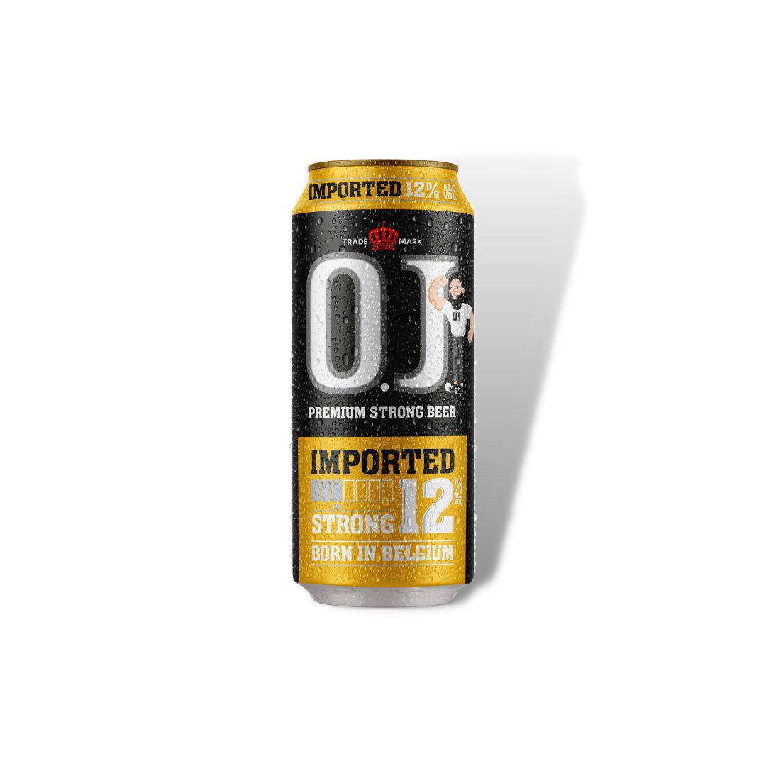 O.J. 12% Strong Beer 500ml Can-O.J. Beer
