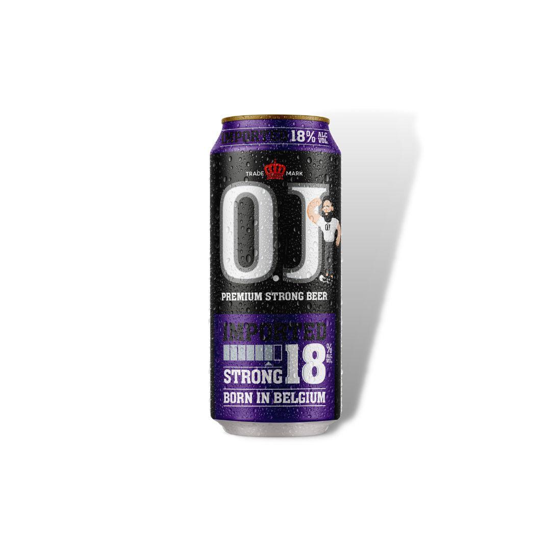 O.J. 18% Strong Beer 500ml Can-O.J. Beer