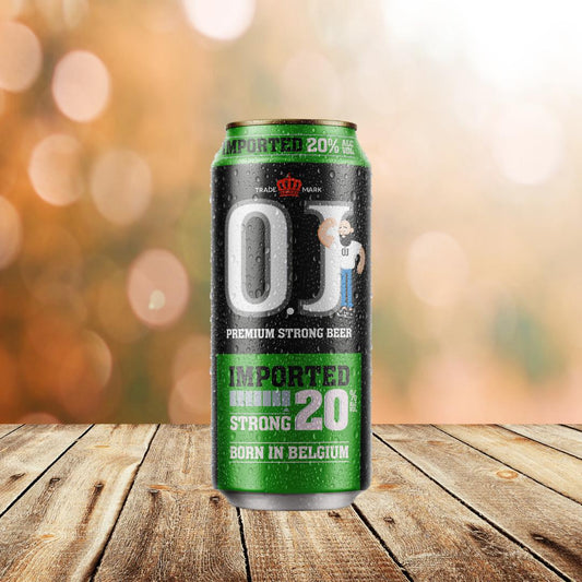 O.J. 20% Strong Beer 500ml Can-O.J. Beer