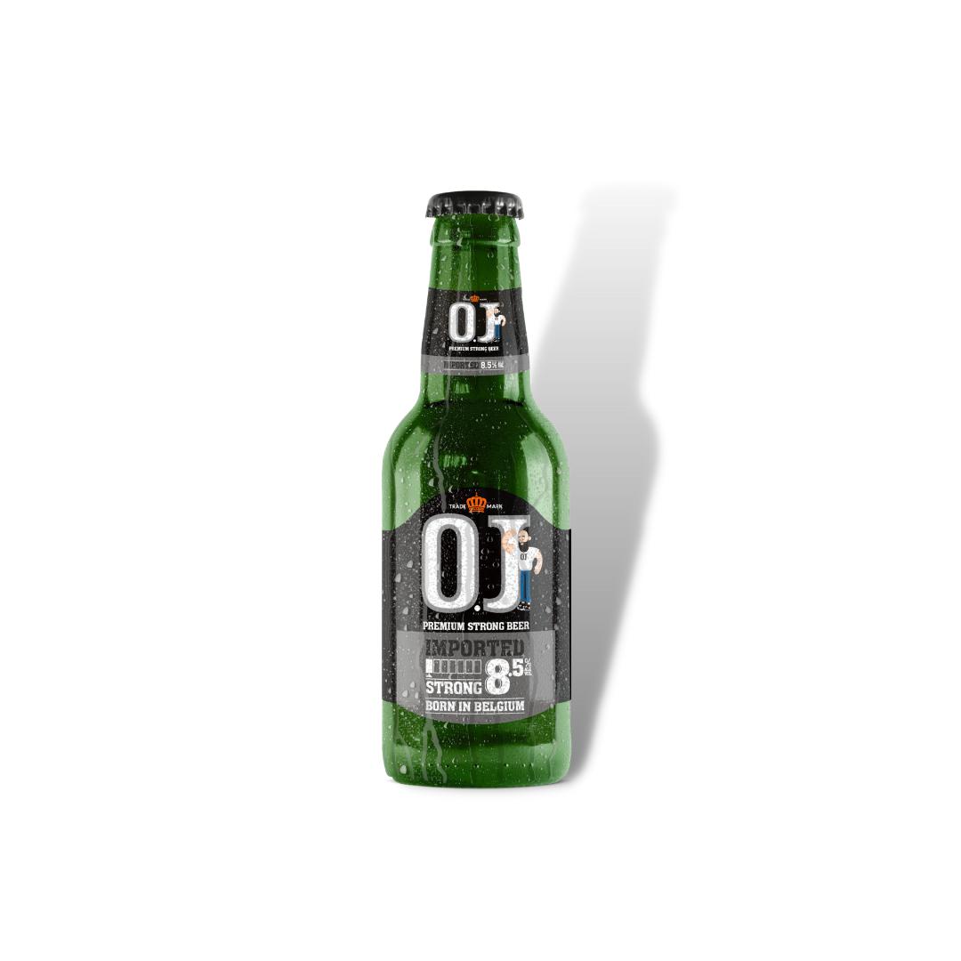 O.J. 8.5% Strong Beer 250ml Bottle-O.J. Beer